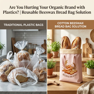 Sac de <span class=keywords><strong>boulangerie</strong></span> <span class=keywords><strong>en</strong></span> coton réutilisable personnalisé OEM pour pain au levain, sac de rangement, 14 ans d'expérience, directement de l'usine - Product Image 2