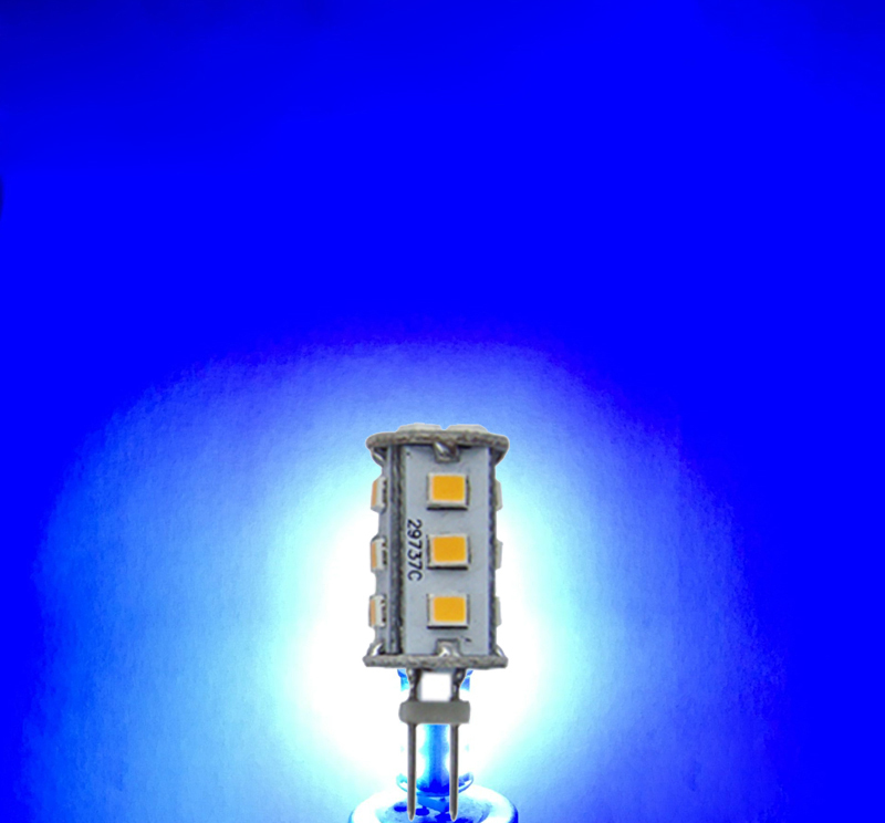 RED Blue Green G4 LED Bulb Dimmable 10-30V 12V 24V All OK G4 LED 2.5W Cylider G4 Lamp Tower Light High Quality