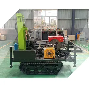 ODEX Drill Rig 100M 200M 300M 500M Wasser brunnen Crawler Mounted Mine Drilling Rig Zum Verkauf