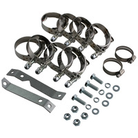 Intercooler Frontal + Kit de Tuberías de Aluminio para VW Passat Audi A4 B5 1.8T 1996-2001