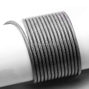 Cable de Acero para Barandilla de Cubierta de 3/32'' 7x7 Hilos, Cable de Acero Inoxidable 7*7 Grado Marino T316 para Aeronaves - Product Image 3