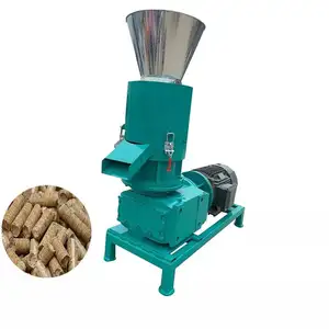 Hot Sale Wood Sawdust Fuel Pellets Mill 100-4000kg/h Biomass Wood Pellet Making Machine With Electric and Diesel Engine