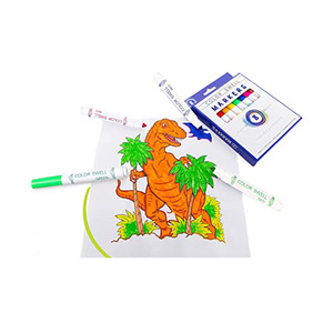 Art <b>Washable</b> Fabric <b>Markers</b> Custom Logo Permanent Shoes Handbags Fabric Paint <b>Marker</b> Pen Set for Sewing Clothes - Product Image 4