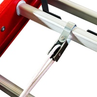 EN131 16 20 24 28 32 36 40 Étape Anti-Feu En Fiber de verre Échapper Échelle Pliante En Aluminium combinaison Escabeaux Fabricants
