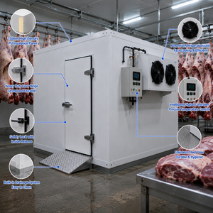 Almacén Frigorífico de Ahorro Energético, Cámara Frigorífica de Temperatura Constante para Conservación de Frutas y Verduras Frescas - Product Image 5