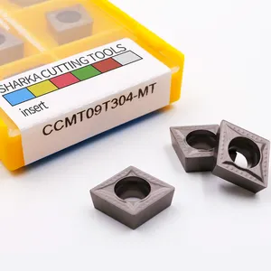 Machined Steel Cermet Turning inserts CNC Lathe Cermet insert Turning Insert CCMT060204-MT ccgx