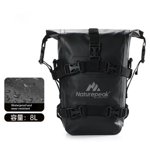 Bolsa Impermeable para Motocicleta D5451, Bolsa Trasera Lateral para Asiento, Bolsa para Barra Anticaídas, Bolsa Seca para Herramientas con Correa para Hombro - Product Image 5