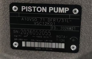 Pompe à pistons axiaux à déplacement variable série A10VSO A10VSO71 A10VSO71DFR1/31L-VSC12K01 R910947932 utilisée pour les machines de moulage par injection - Product Image 5