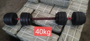 ONESTARSPORTS Nouvelle arrivée Twist Lock Spin Lock <span class=keywords><strong>30</strong></span> <span class=keywords><strong>Kg</strong></span> 40 <span class=keywords><strong>Kg</strong></span> Haltères réglables Bodybuilding Utilisé Haltères réglables en ciment - Product Image 4