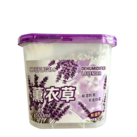 Boîte absorbante d'humidité domestique au chlorure de calcium 500 ml, déshumidificateur rapide anti-moisissure pour placard, armoire, salle de bain