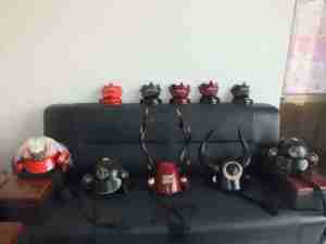 2020 nuevo casco japonés tradicional hierro antiguo Menpo Detección de rostros para <span class=keywords><strong>comprar</strong></span> en línea - Product Image 2