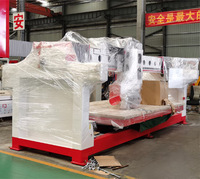 Máquina de procesamiento de piedra de encimera, enrutador CNC de HSNC-650 con cambio de herramienta automático