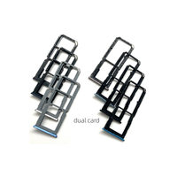 Adaptateur de remplacement pour support de carte Micro SD et double emplacement pour carte SIM pour Samsung Galaxy A10 A12 A21S A217 A31 A51 A71