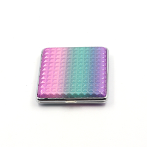 Hộp Đựng Thuốc Lá PU Khuyến Mại <span class=keywords><strong>85Mm</strong></span> 20 Cái Màu Gradient Sản Xuất Hộp Đựng Thuốc Lá Logo Tùy Chỉnh Sang Trọng - Product Image 4