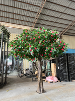 Kunstmatige Grote Boom Grote Appelbomen Gigantische Faux Vruchten Boom Voor Super Markt En Huisdecoratie