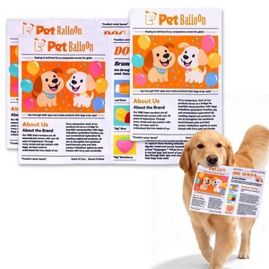 Jouet en forme de journal pour animaux de compagnie, sonore et amusant, résistant aux déchirures, pour chiens de petite et moyenne taille, pour l'auto-entretenement, vente en gros d'usine - Product Image 3
