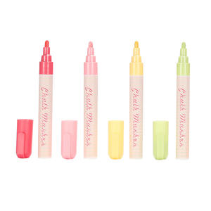 Marqueurs à craie liquide macaron réversibles, non toxiques et effaçables pour tableau noir - Product Image 2
