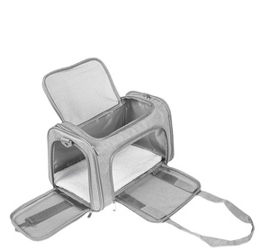 Tas Jinjing Hewan Peliharaan Kecil MOQ Rendah, Bahan Oxford Mesh, Portabel, Kapasitas Besar, untuk Anjing Kucing, Cocok untuk Aktivitas Luar Ruangan - Product Image 1