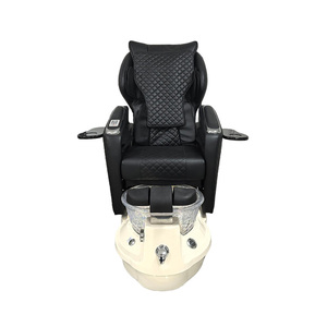 Sillón de Pedicura y Manicura Eléctrico de Lujo Moderno para Salón de Belleza, con Bañera de Hidromasaje de Cuero, sin Plomería - Product Image 3