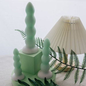 Dildo Anale Sagomato in Silicone Morbido e Plug Anale per Allenamento e Gioco all'Aperto, Giocattolo Ergonomico Flessibile Unisex - Product Image 2