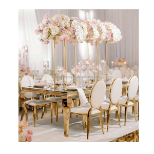 <span class=keywords><strong>เก้าอี้</strong></span>สแตนเลสสตีลสำหรับงานแต่งงานเก้าอี้สำหรับร้านอาหารและงานเลี้ยงแฟนซีพร้อมด้านหลังทรงกลม - Product Image 6