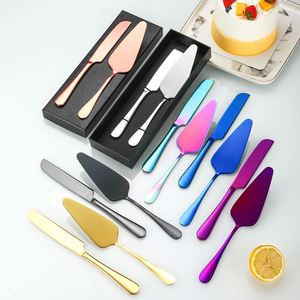 Wholesales Stainless Steel Pizza Cake Cutter Home <b>Baking</b> Tools Cake Knife Spatula Utensil <b>Set</b> for Wedding - Product Image 1