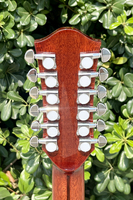 Gitar Akustik Elektrik Aiersi Berkualitas Tinggi Dreadnought Solid Spruce Top Rosewood 12 Senar 41 Inch Alat Musik