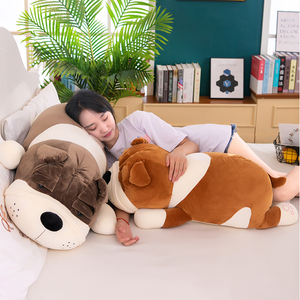 2025 nuevo suave <span class=keywords><strong>Shar</strong></span> <span class=keywords><strong>Pei</strong></span> perro almohada cachorro juguetes <span class=keywords><strong>de</strong></span> peluche almohada larga cama decoraciones con 2 colores Stock juguetes <span class=keywords><strong>de</strong></span> peluche para <span class=keywords><strong>perros</strong></span> - Product Image 4