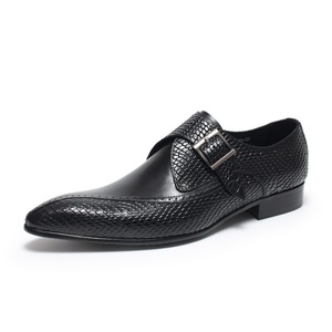 Nuevo Modelo 2026, Zapatos de Cuero Impermeables de Alta Calidad para Hombre, Zapatos Oxford Formales de Negocios con Hebilla y Punta en Pico - Product Image 5