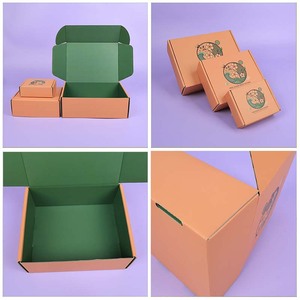 Boîtes d'emballage pour envois postaux, boîtes en carton, boîtes d'emballage en papier ondulé, boîtes d'expédition pour produits de soin avec insert - Product Image 3