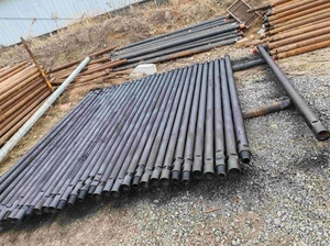 מוט מקדחה משומש היטב מים קידוח היטב קידוח קידוח 89 מ "מ * 3 מטר כף יד שנייה צינור - Product Image 6