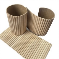 Plaque décorative ondulée en bois massif et MDF sur mesure, panneau flexible pour mur de fond, lambris semi-circulaire pour intérieur