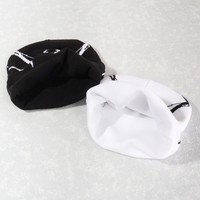 Article à vendre chaud avec un motif d'araignée, casquette sans bord d'hiver en acrylique 100% pour hommes et femmes, cadeau de fête d'Halloween