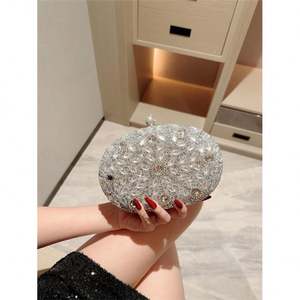 Bolsas de Mão para Mulheres, Bolsa de Festa Brilhante com Corrente, Bolsa de Festa Fashion e Brilhante - Product Image 4