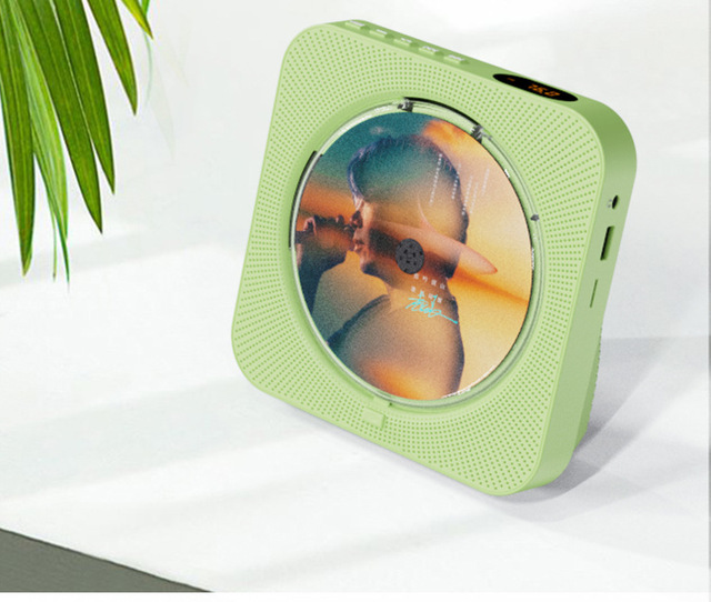 2025 Home Desktop Hi-Fi Stereo Sound BT5.0 CD Player with Remote Control FM Radio Speakers-Portable Music Player