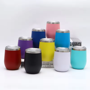 Vaso de Acero Inoxidable de 12 Colores, Taza con Forma de Huevo de 12 oz, Vaso de Vino con Aislamiento de Doble Pared para France <span class=keywords><strong>Max</strong></span> & Jack's Lochside - Product Image 4