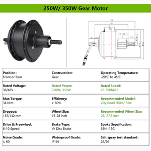 <span class=keywords><strong>2025</strong></span> New Arrival bánh xe động cơ Ebike <span class=keywords><strong>Kit</strong></span> 36V 250W 350W thông minh điều khiển xe đạp điện Set với <span class=keywords><strong>LCD</strong></span> hiển thị - Product Image 3