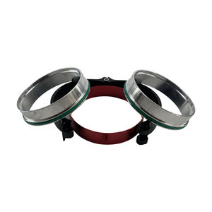 CNC Billet En Aluminium <span class=keywords><strong>50mm</strong></span> HD Clamp À Dégagement Rapide V-Band Kit Nouvelle Condition Personnalisé Admission <span class=keywords><strong>Intercooler</strong></span> - Product Image 2