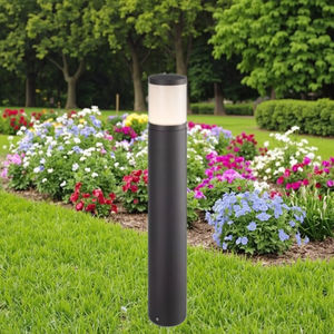 Senzhao IP65 blanco cálido impermeable jardín carretera Hotel Parque Villa patio Led bolardo luz al aire libre aluminio Led césped Luz - Product Image 5