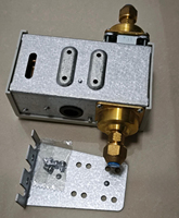 Controlador de Presión Diferencial Metálico STF JC3.5FF, Interruptor de Control de Presión 220V/380V para Sistemas de Cámaras Frigoríficas