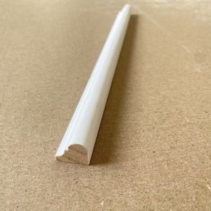 Moulure en bois de pin blanc apprêté, peignable, demi-ronde, pour garniture de porte et fenêtre, finition de cadre de porte et fenêtre, sur mesure, commande en gros - Product Image 2
