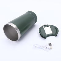 Bouteille d'eau intelligente en acier inoxydable de 14 oz et 16 oz avec haut-parleur Bluetooth, tasse à bière avec couvercle, bouteille de sport