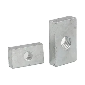 Đai Ốc Thép Cacbon Mạ Kẽm Tùy Chỉnh OEM Đai Ốc Hình Chữ Nhật Phẳng Hình Chữ Nhật M4 M5 M6 M8 Hình Vuông - Product Image 6