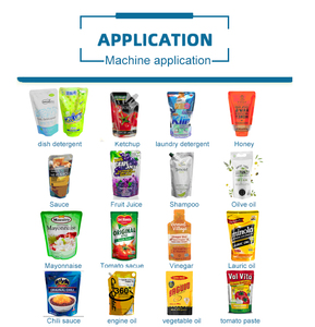 Nước sốt mật ong Pouch ROTARY máy đóng gói dầu ăn nước sốt cà chua dán sữa chua nước trái cây mứt chất lỏng pre-made Túi máy đóng bao - Product Image 6
