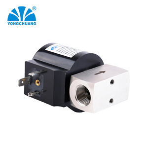 Yongchuang Solenoid Valve YCH41B-09-3GSP DC24V 9mm G3/8 For Air Water Control - Product Image 2