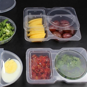 Moq 25 Bộ 2 Ngăn Phần Khay Dùng Một Lần Chili <span class=keywords><strong>Sauce</strong></span> Cup PP Chất Liệu <span class=keywords><strong>Takeaway</strong></span> Ngâm Gia Vị <span class=keywords><strong>Container</strong></span> - Product Image 6