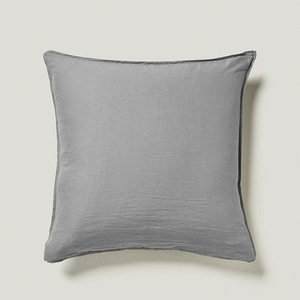 Housse <span class=keywords><strong>de</strong></span> coussin carrée tissée <span class=keywords><strong>de</strong></span> luxe <span class=keywords><strong>en</strong></span> <span class=keywords><strong>lin</strong></span> doux, couleur unie, décorative, <span class=keywords><strong>en</strong></span> peluche lavée pour canapé - Product Image 4
