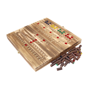 La superficie está carbonizada, juegos de mesa de Malefiz personalizados, barricada, juegos de ajedrez de madera y rompecabezas, acertijos para la familia - Product Image 3