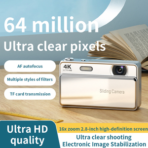 Sourcingark 4K Ultra HD Sliding Camera Compact Digital Camera with IPS Screen and CMOS Sensor for Point & <b>Shoot</b> Photography M15 - Product Image 6