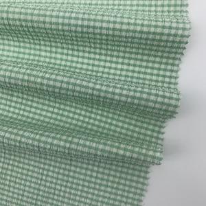 <span class=keywords><strong>Tissu</strong></span> en crêpe tricoté à carreaux <span class=keywords><strong>vert</strong></span> <span class=keywords><strong>et</strong></span> <span class=keywords><strong>blanc</strong></span>, extensible dans les 4 sens, polyester <span class=keywords><strong>et</strong></span> élasthanne, tricot froissé pour chemises, robes <span class=keywords><strong>et</strong></span> vêtements d'été - Product Image 4